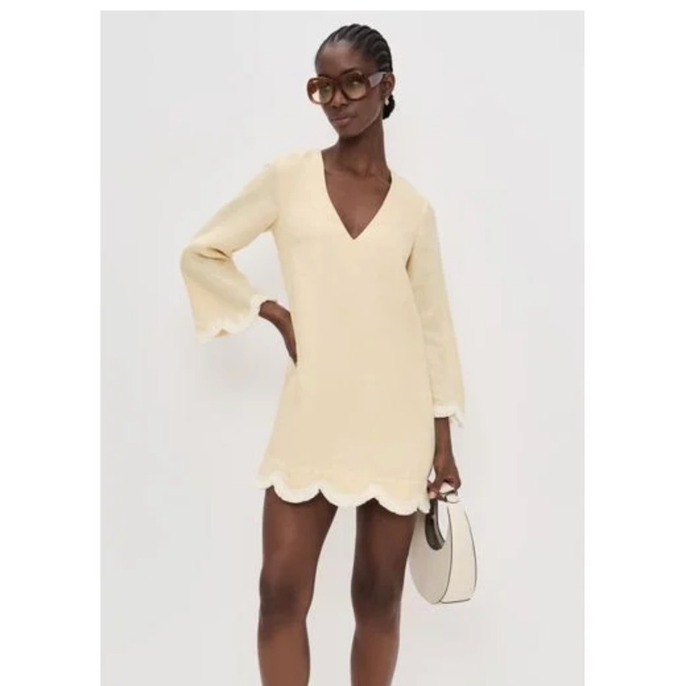 POSSE Essie Kaftan Mini Dress- Dusty Citron